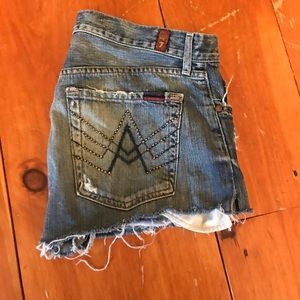 Jean shorts
